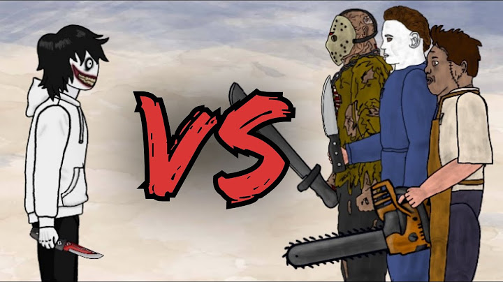 JEFF THE KILLER VS MICHAEL MYERS, LEATHERFACE, JASON VOORHEES [MAHKOTA - NEFFEX] - DC2