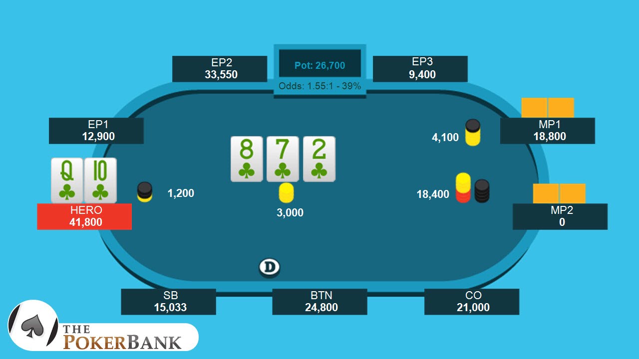 The poker bank splitsuit