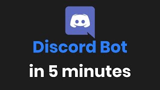 How to Make a Discord Bot in 5 Minutes! (No Coding Experience Needed)