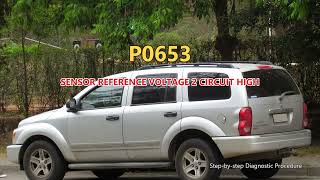 P0653 Dodge Durango - Sensor Reference Voltage 2 Circuit High | Step-by-Step Diagnosis
