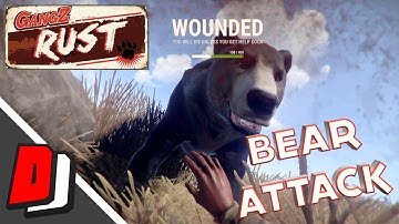 GangZ Rust - Multiplayer PVP Gameplay - CHICKENS and GUITARS and BEARS!!  OH MY!!!