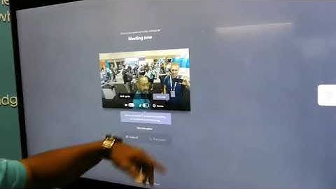 Cisco Room System Joining Microsoft Teams Meeting via WebRTC Demo