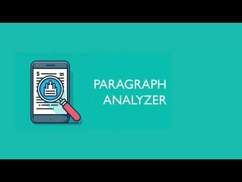 Paragraph Analyzer