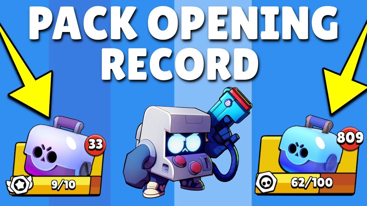 Brawl Stars Pack Opening Record Nouveau Brawler Arkad Youtube - brawl star arkad op