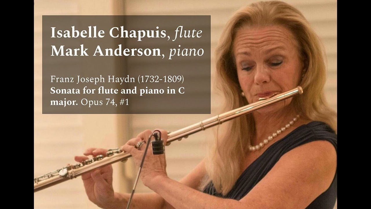 Franz Joseph Haydn - Sonata for flute and piano in C major. Opus 74, #1