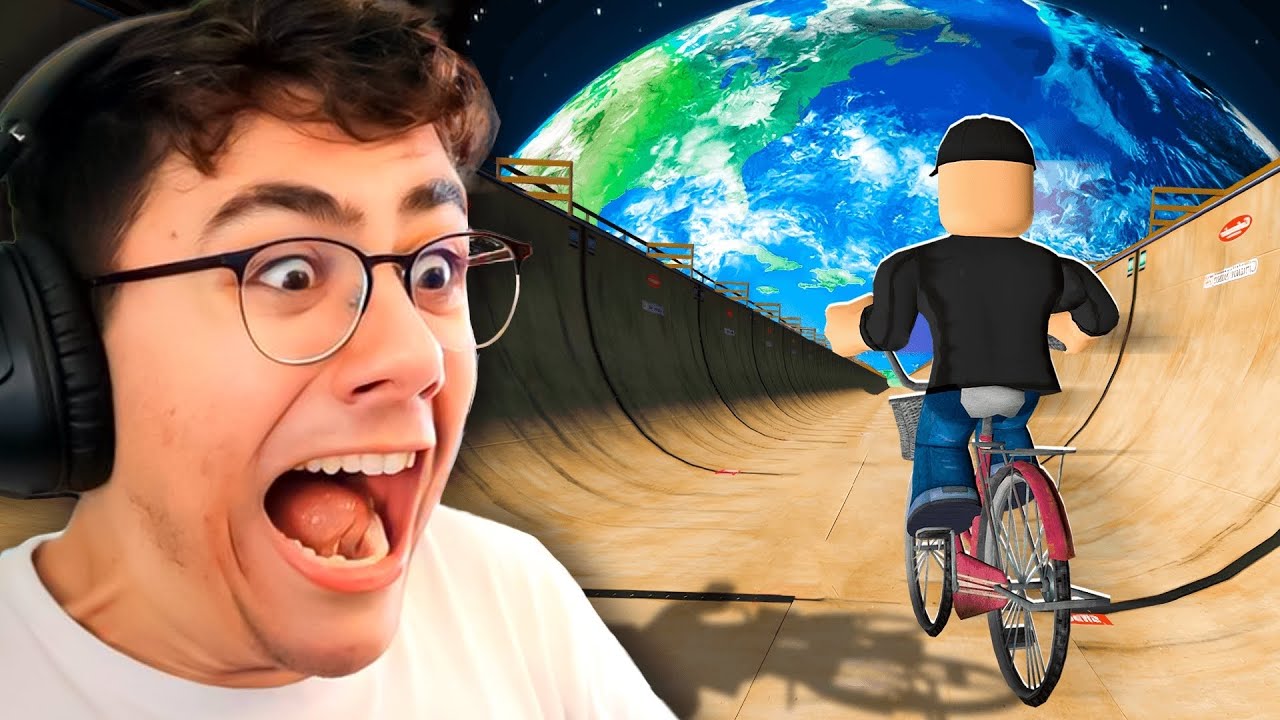 Fui a 9999 km/h en Bicicleta en Roblox 🚴‍♂️