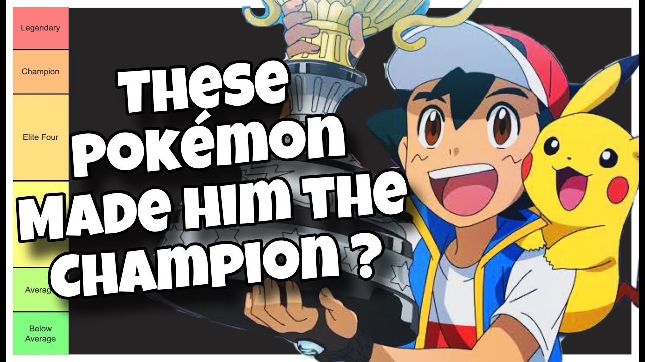 Ash Ketchum's Pokémon Ranked