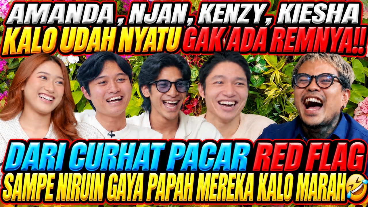 KENZY, KIESHA, NJAN & AMANDA KALO UDAH NGUMPUL… UDAH GAK KETOLONG‼️🥲🤣