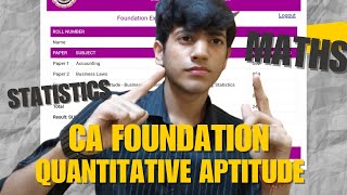 my ROADMAP for CA FOUNDATION MATHS | Quantitative Aptitude ✨