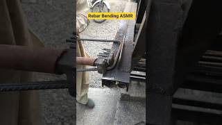 Rebar Bending Steel Cutting Metal Work 🔥⚙️ #ASMR #MetalWork #Satisfying