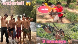 dosto ke sath waterfalls pe Masti 😂|| @NaniToimoiofficial