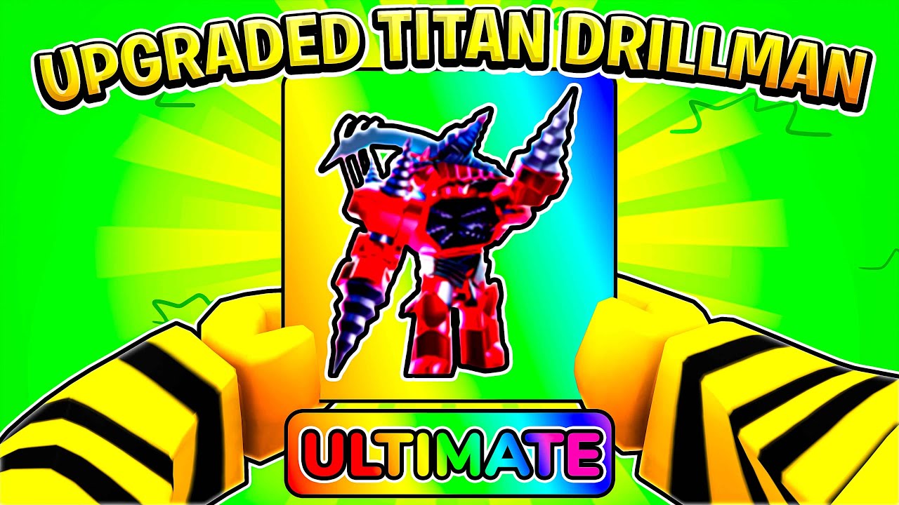 Unlocking OVERPOWERED Titan Drillman ONLY By TRADING