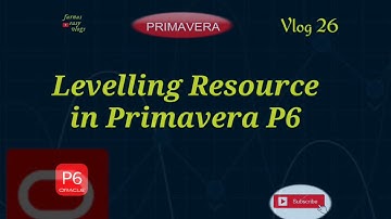 Levelling Resource in Primavera P6.