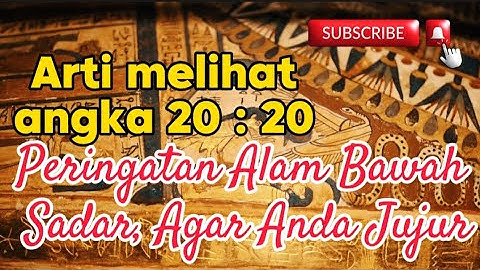 Arti Melihat Angka Jam Kembar Pukul 20:20, Ada Peringatan dari Alam Bawah Sadar Agar Anda Jujur