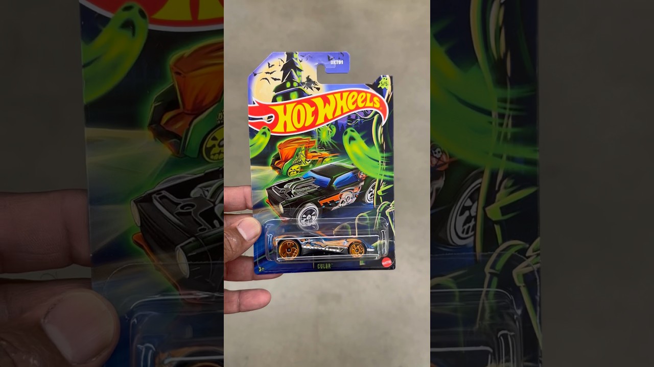 Hot Wheels Halloween CUL8R 5/5 Diecast Toy Car 