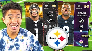 Steelers Theme Team w/ Justin Fields & Russell Wilson COOKS!