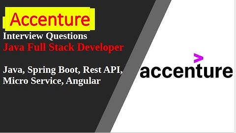 Accenture | Java Full Stack Interview | Java, REST, Micro Service, Spring Boot,Angular| Java Coding