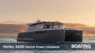 Herley 3400 Electric Power Catamaran
