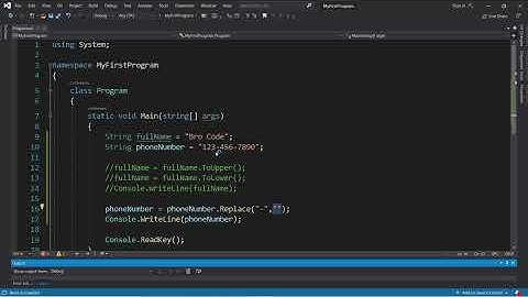 C# string methods 🔤