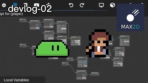 Creating my first survival pixel game in max2D(it