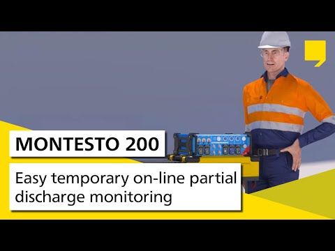 MONTESTO 200 - Easy temporary on-line partial discharge monitoring