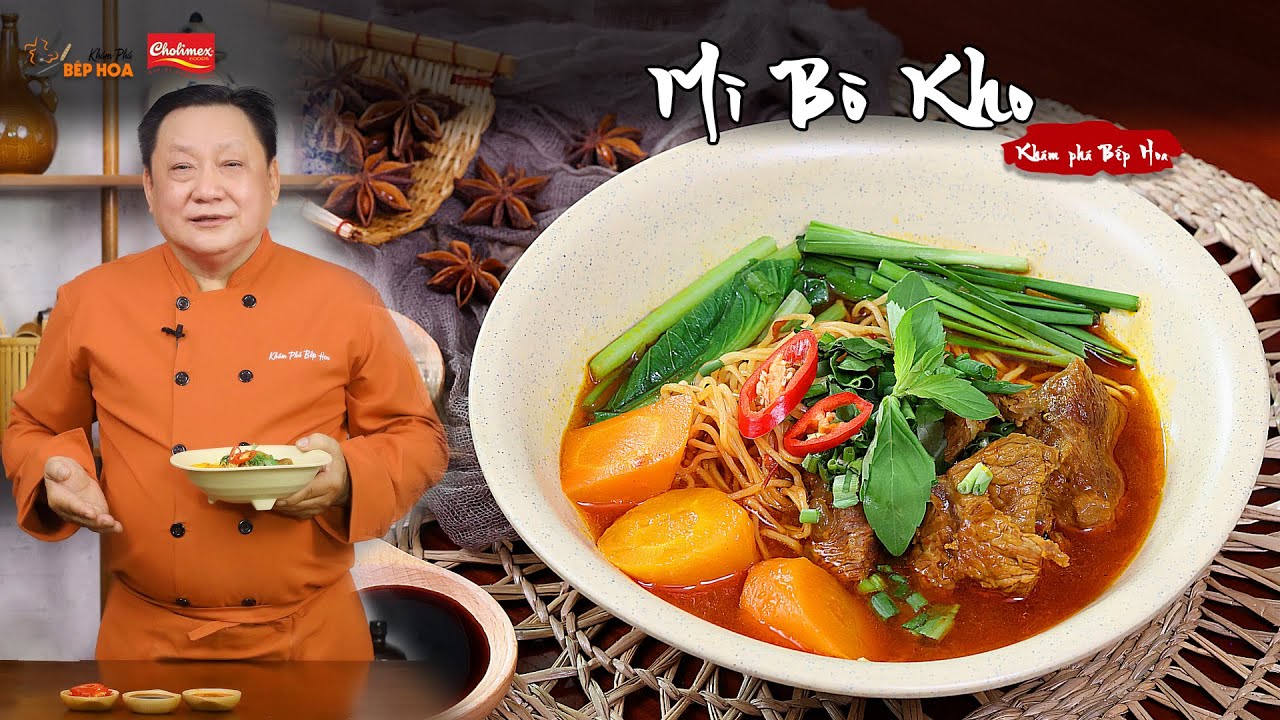 Hướng dẫn Cách nấu lagu bò – Cách nấu Mì Bò Kho ngon đặc biệt từ đầu bếp người Hoa | Beef Stew Recipe