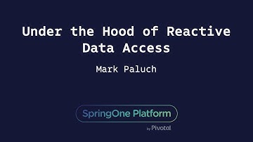 Under the Hood of Reactive Data Access - Mark Paluch