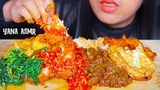 ASMR NASI PADANG ||ASMR EATING SPICY FOOD #ASMR #asmrsounds #asmrvideo 