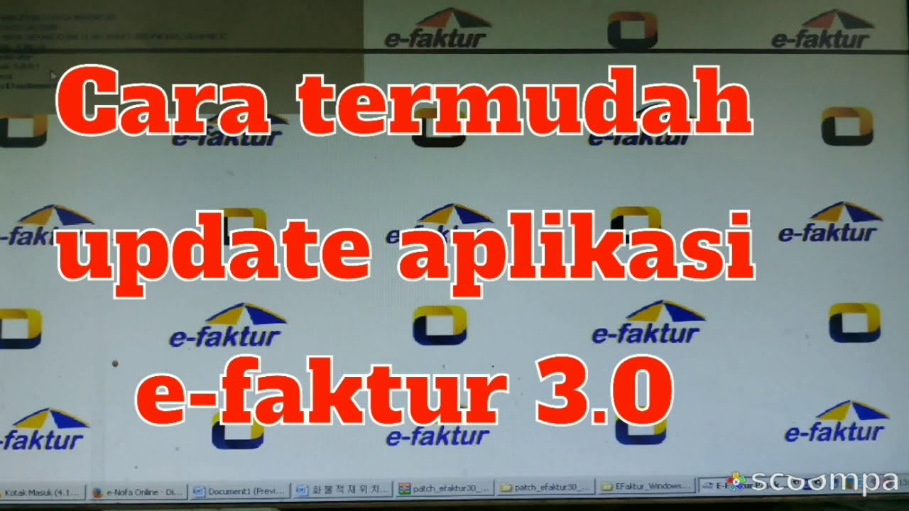 Cara mudah update e-faktur 3.0 terbaru th2020 