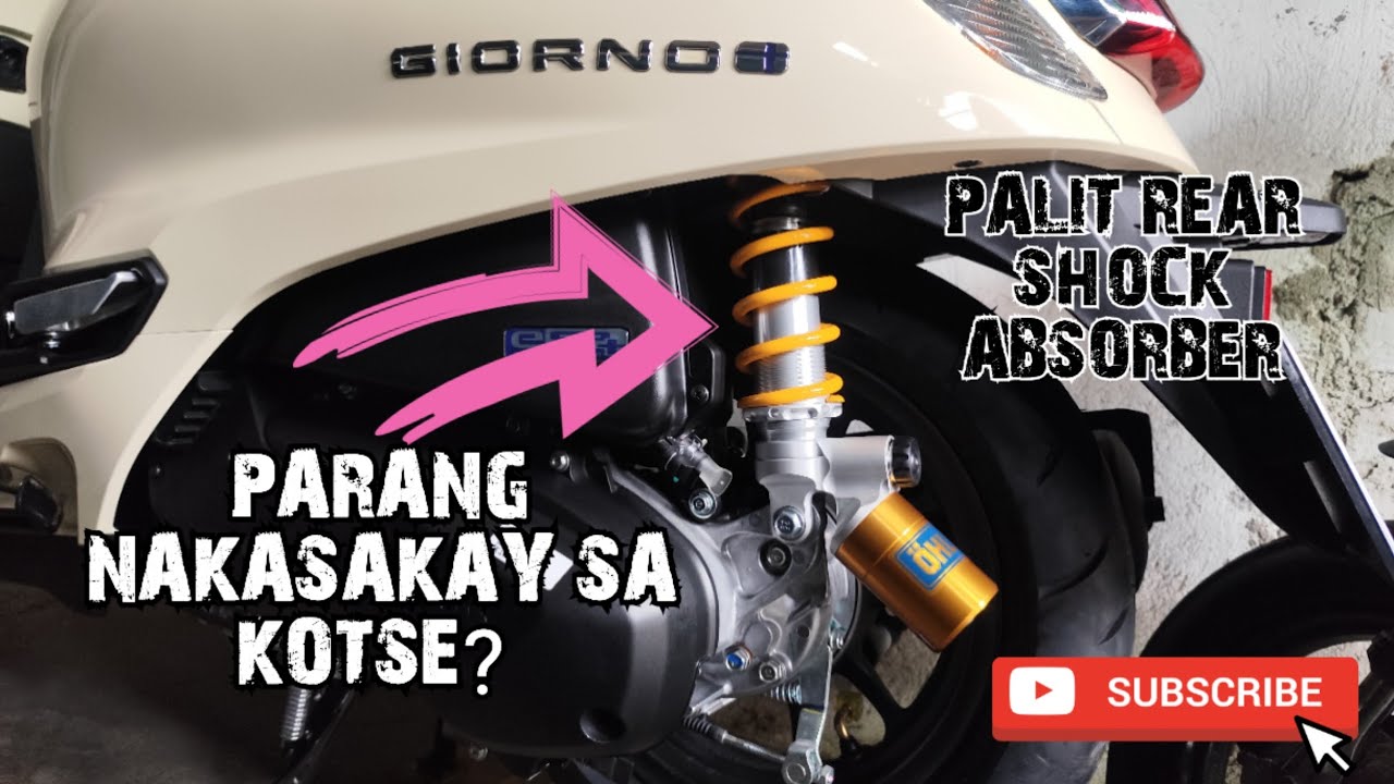 DIY REAR SHOCK REPLACEMENT | ÖHLINS INSTALL | 2025 HONDA GIORNO | THE ORIGINAL GOLD