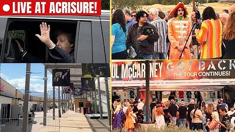 Paul McCartney Shocks Fans at 2025 Tour Kickoff in Acrisure Arena. Fans share excitement!