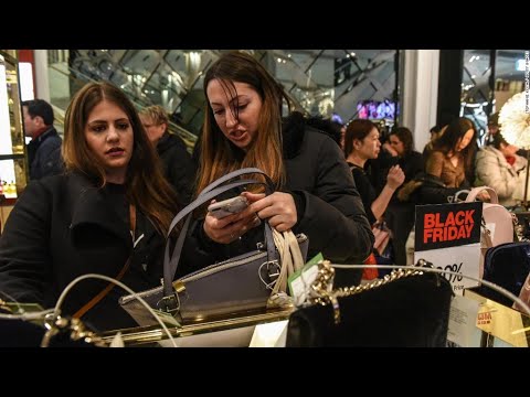 Online sales boomed on Black Friday