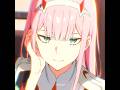 #darlinginthefranxx #zerotwo #animegirl