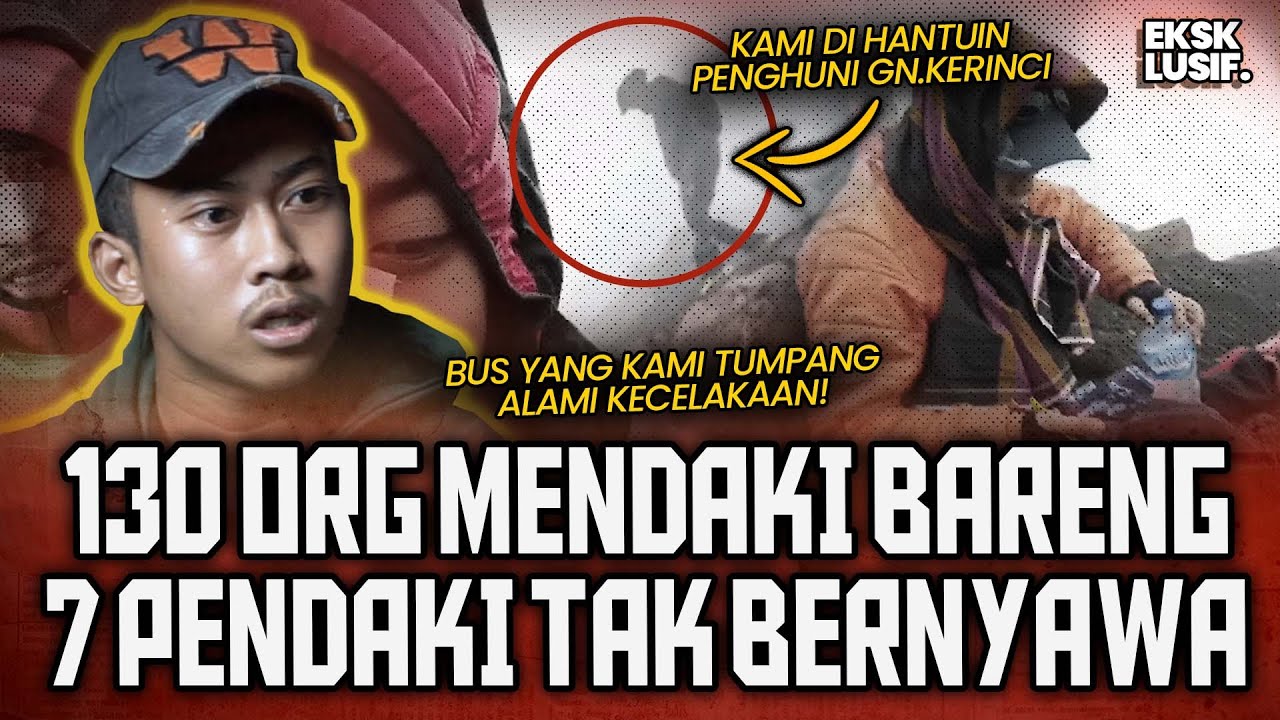 GW DENGERIN CERITA INI SAMBIL NAHAN TAKUT!! 7 PENDAKI TAK BERNY4W4 DI GUNUNG KERINCI