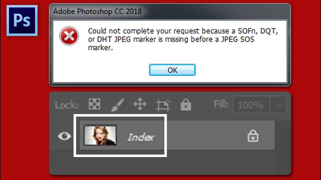 Cara Mengatasi File Gambar Yang Tidak Bisa Di Buka Di Photoshop
