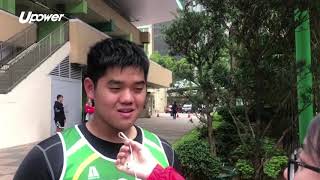 upower 【學界D3A2田徑】地利亞吳松科男甲鉛球冠軍 抵抗失眠創造成績