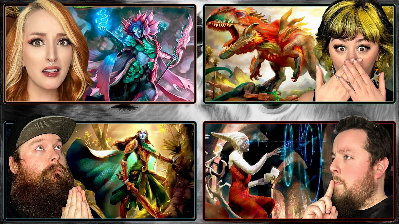 SCARY F**KING TRIBAL DECKS | MTG Commanders | Lathril vs Hakbal vs Gishath vs Varina thumbnail