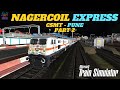 "Unbelievable WAP7 Action on the Epic Night Journey of 16339 Nagercoil Express! PART 2 🚂✨" #shorts