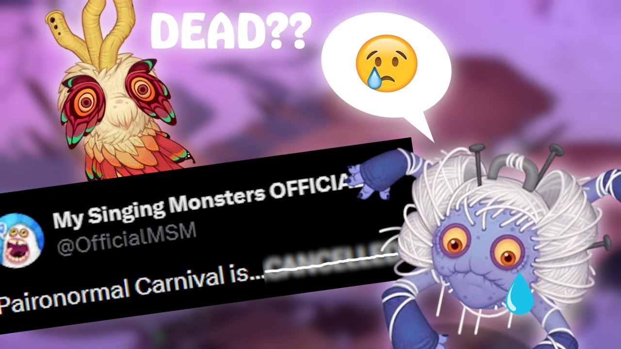 Paironormal Carnival but the Paironormals Die One by One (My Singing Monsters)