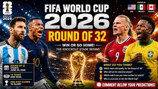 FIFA World Cup 2026 – Knockout Stage Round of 32