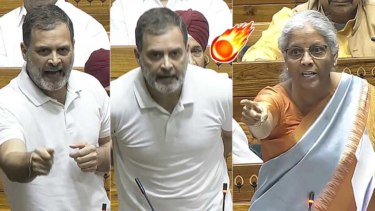 Heated Argument Between Rahul Gandhi And Nirmala Sitharaman In Lok Sabha | PM Modi | News Buzz