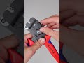 คีมย้ำสาย KNIPEX 97 53 09 SB ย้ำรูปสี่เหลี่ยมด้านเท่า (Square Crimp)