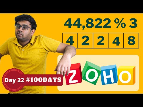 Zoho Coding Question Form a number divisible by 3 using array digits |#100DaysOfCode code io English