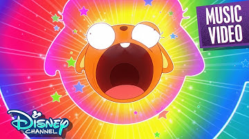 Kiff Hungee Squirrel Music Video 🎶 | @disneychannelanimation