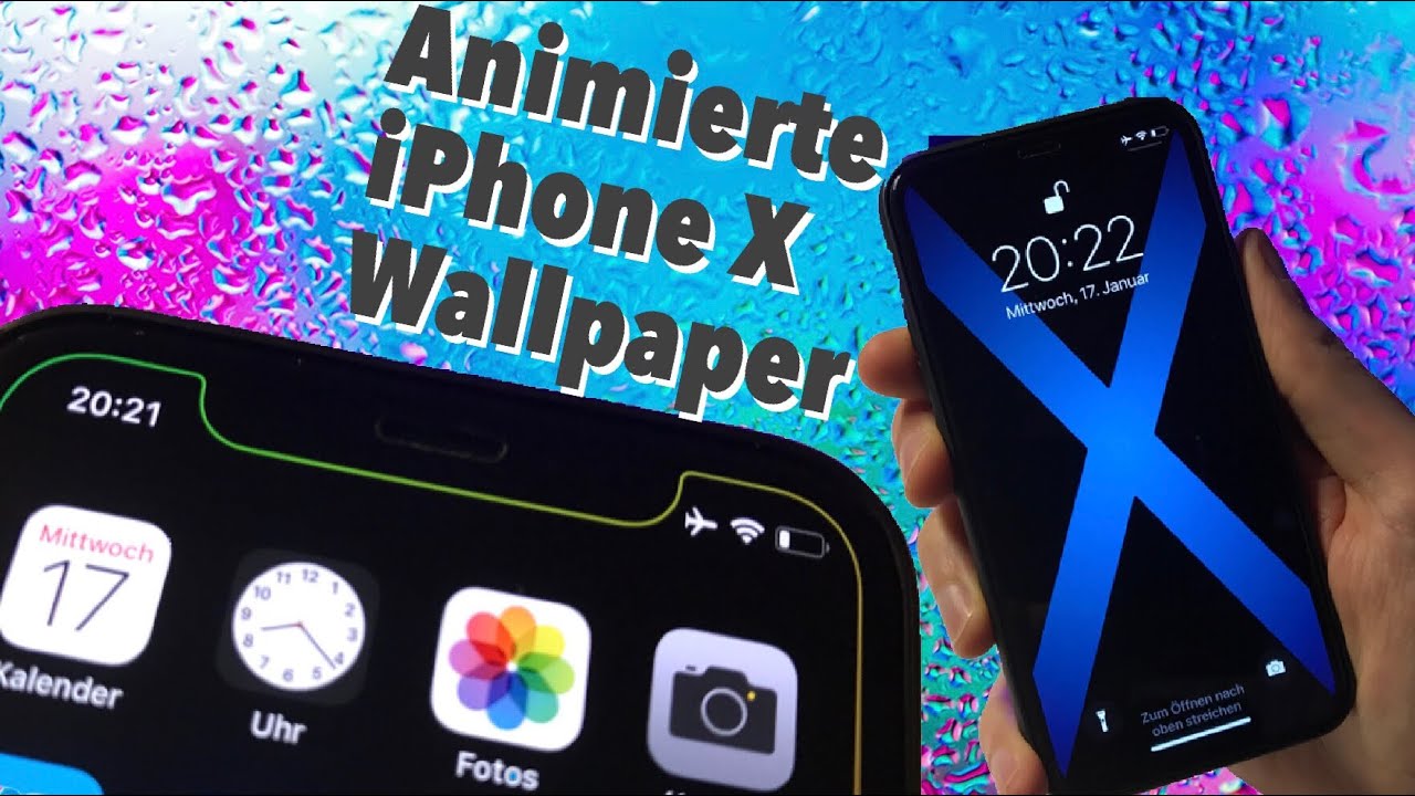 Neue Animierte Iphone X Wallpaper Ohne Jailbreak Installieren Tutorial Anleitung Youtube