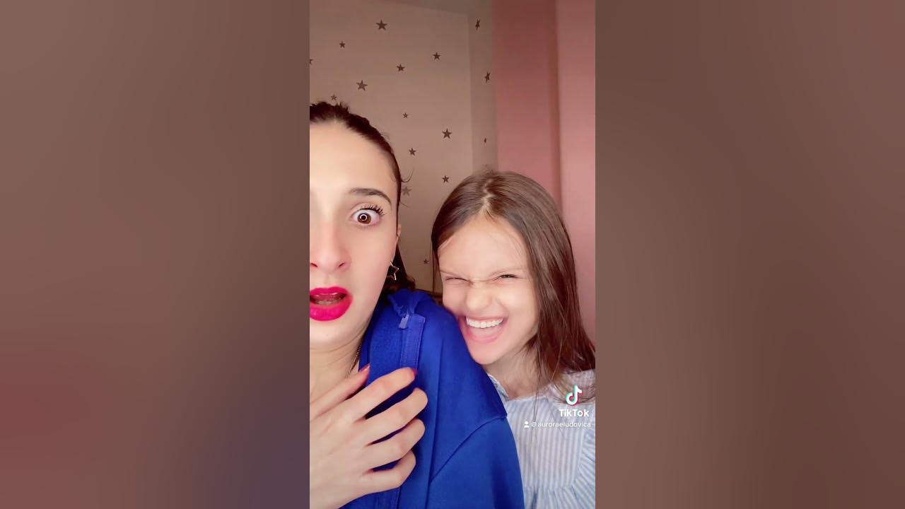 Aurora e Ludovica Provano i Filtri di TikTok auroraeludovica shorts YouTube