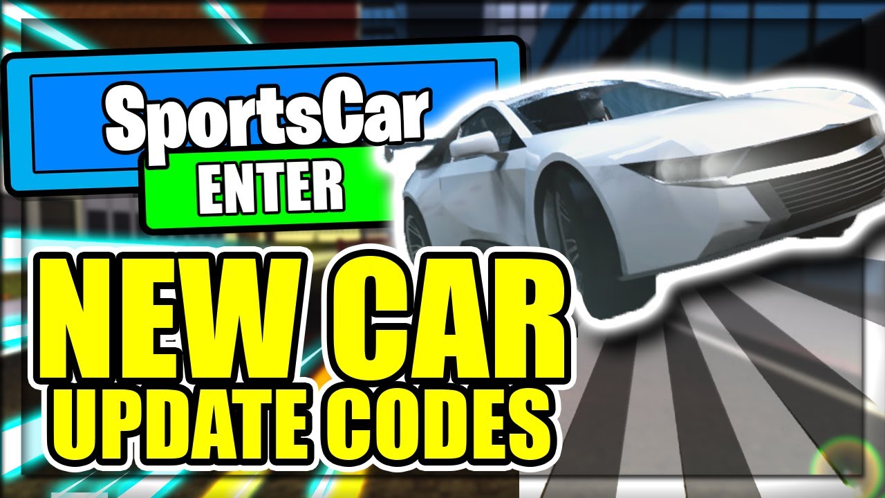 all-new-sports-car-update-codes-vehicle-simulator-roblox-youtube