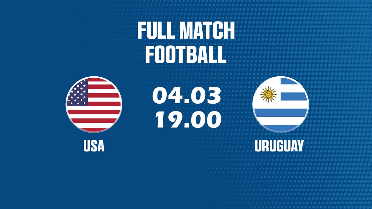 🔴 USA vs Uruguay | Đòn Kết Liễu Giữa Áp Lực Khủng Khiếp – A Decisive Blow Under Immense Pressure