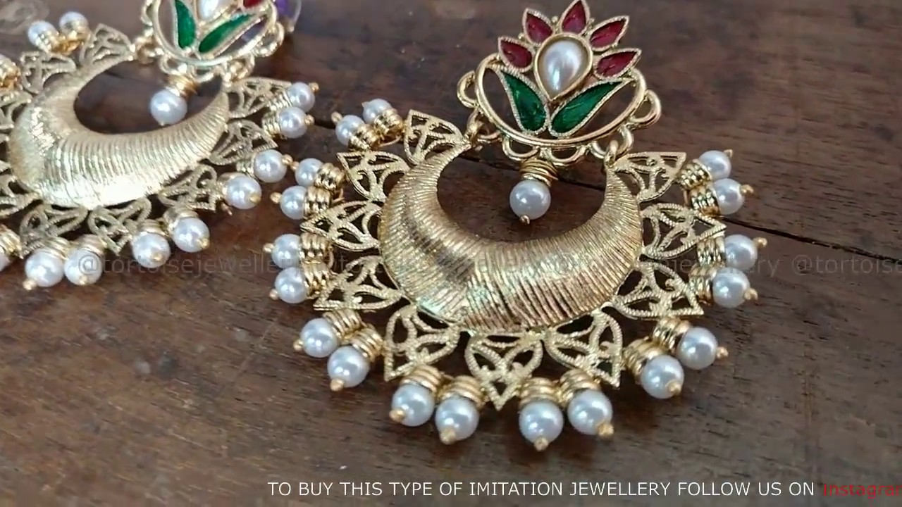 Live On Hand Best Imitation Jewellery | Earrings ,Neckless,Kundan | World Wide Shipping | Tortoise