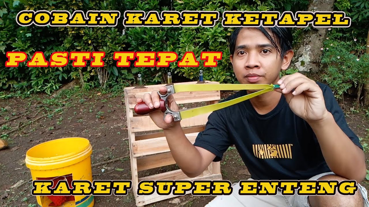 TES KARET KETAPEL UKURAN 0 5 MM,LANGSUNG TEPAT SASARAN